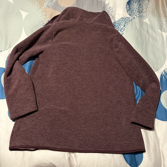 Nicole Miller Women’s Plum Open Sweater Size Large - Picture 5 of 6